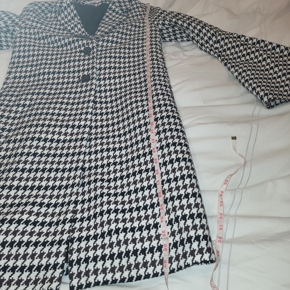 Derek Lam Houndstooth Coat - Picture 15 of 16
